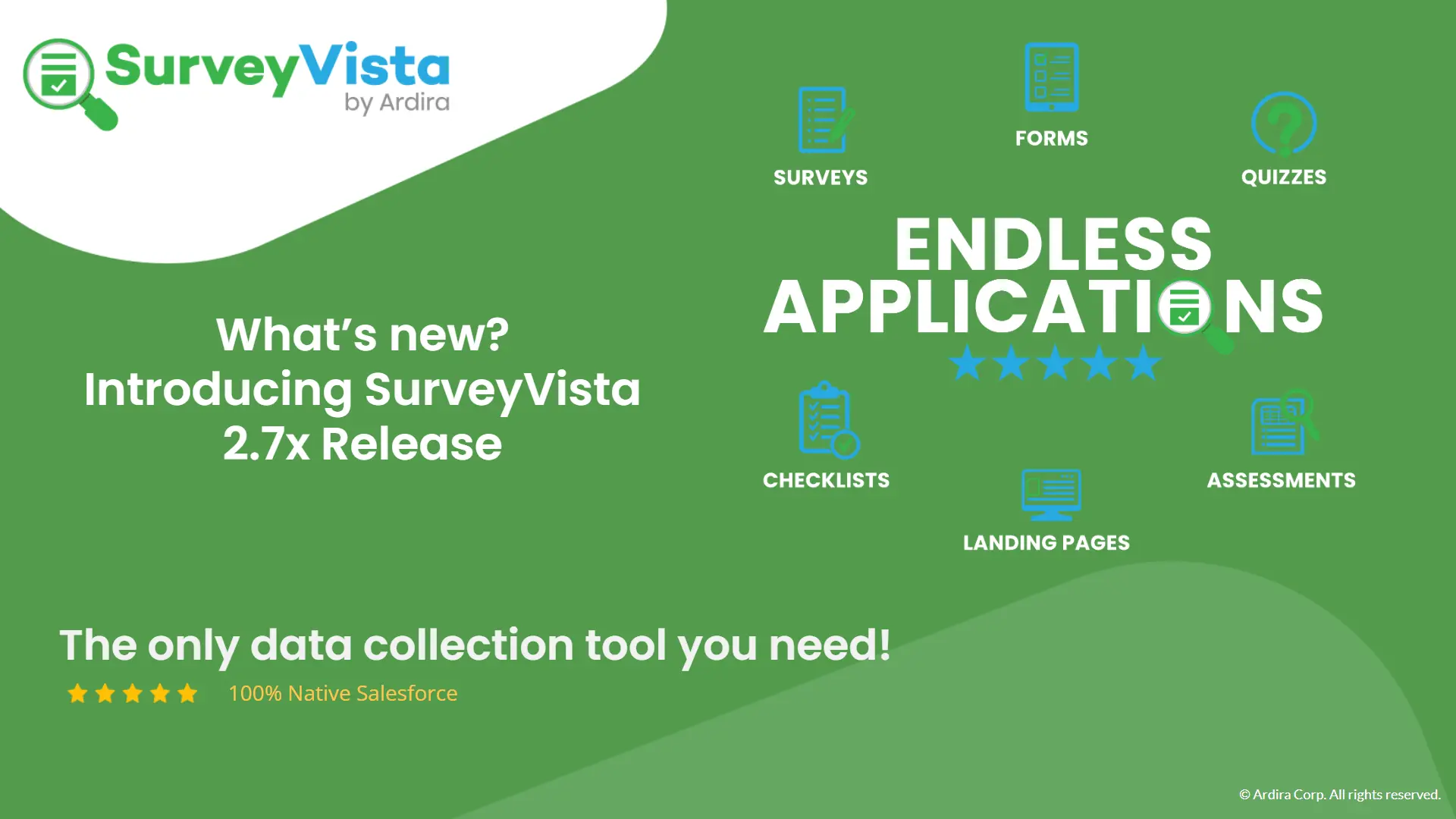 Introducing SurveyVista 2.7x