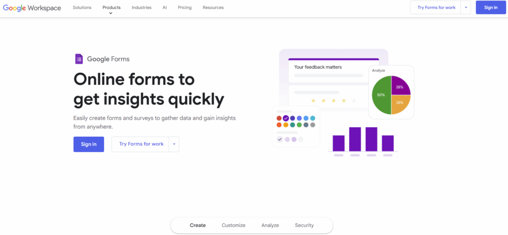 Google Forms