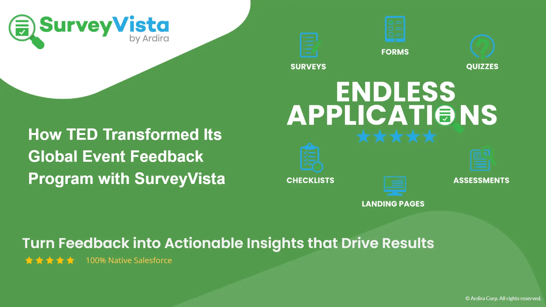 How TED Transformed Its Global Event Feedback Program with SurveyVista