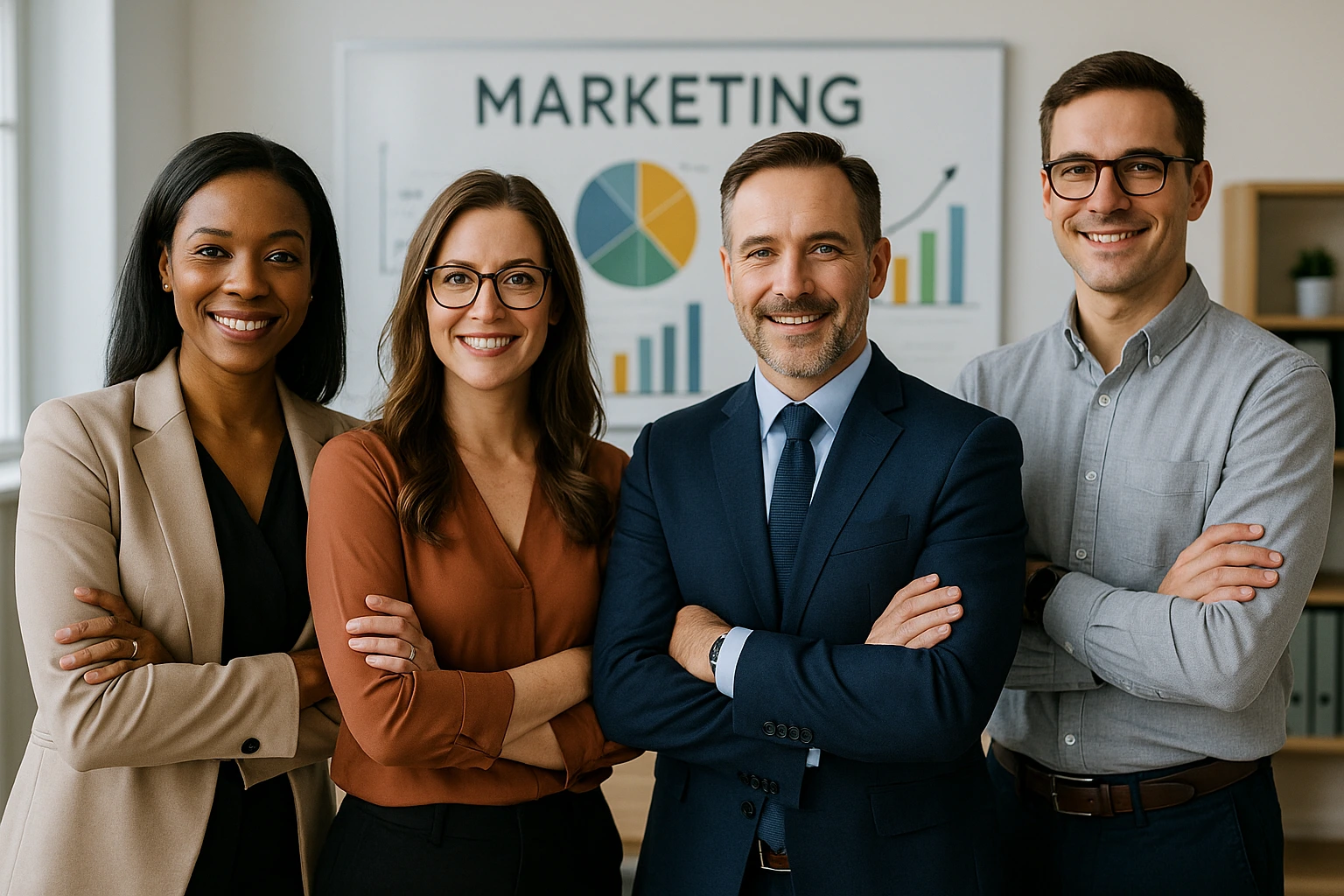 accomplished marketing team