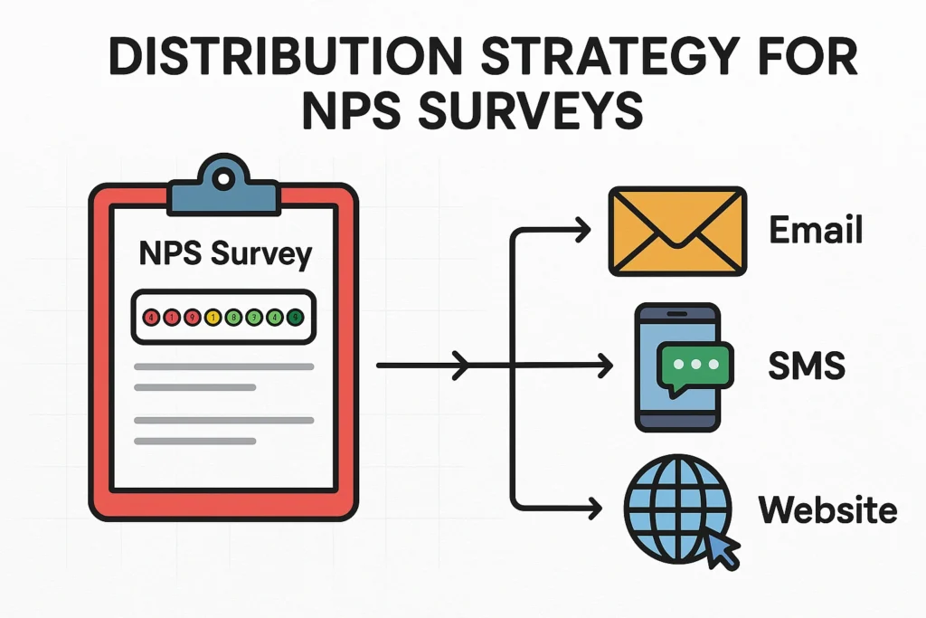 NPS survey distribution