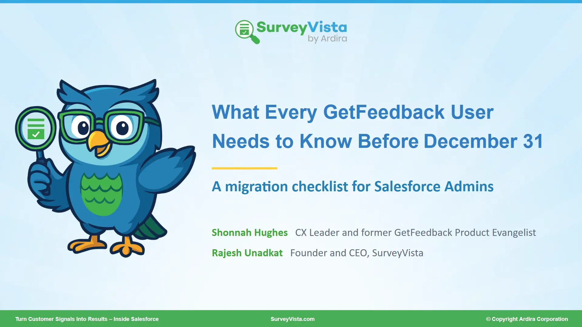 What Every GetFeedback User Needs to Know Before December 31