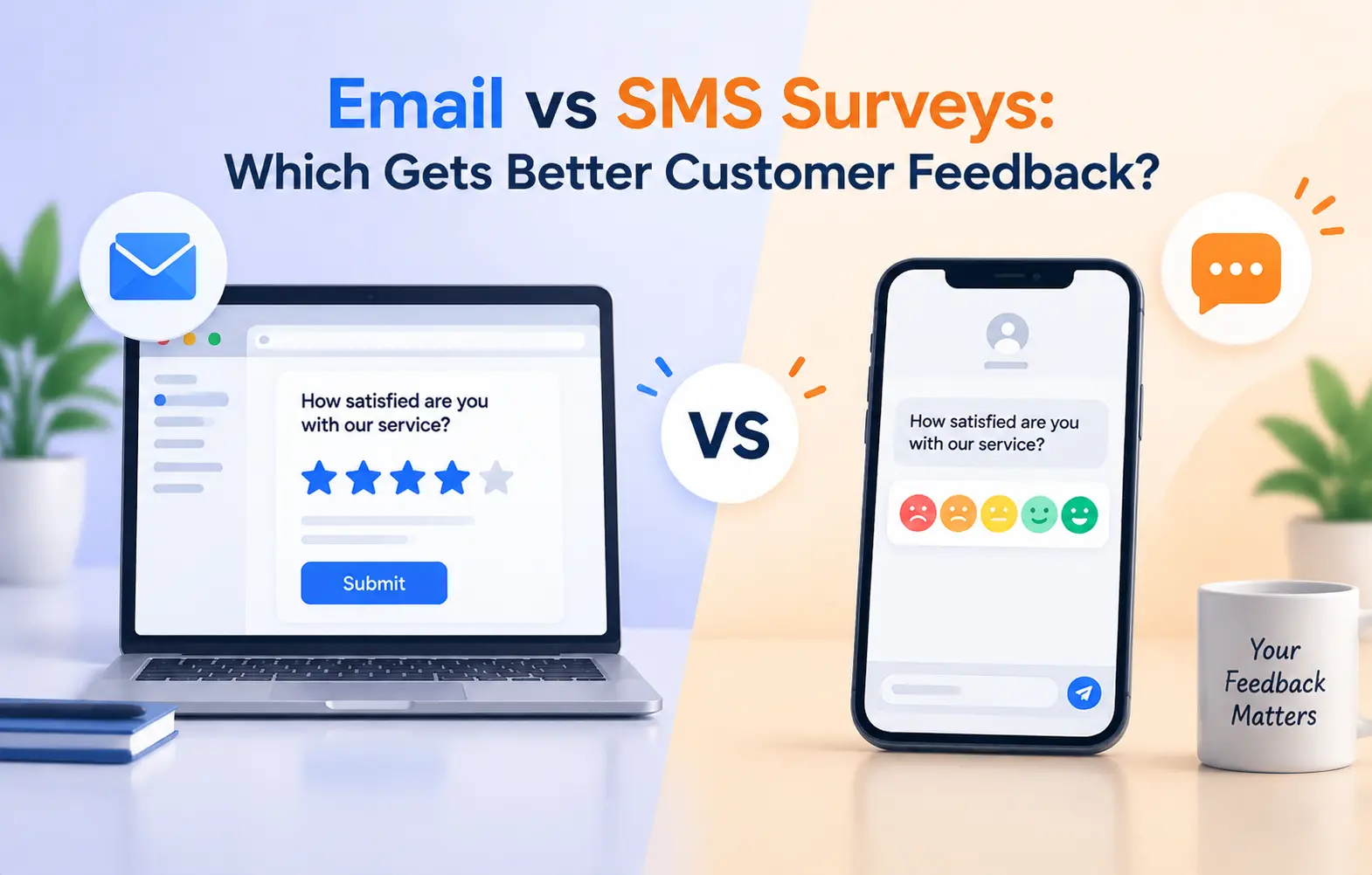 Email vs SMS Surveys Which Gets Better Customer Feedback
