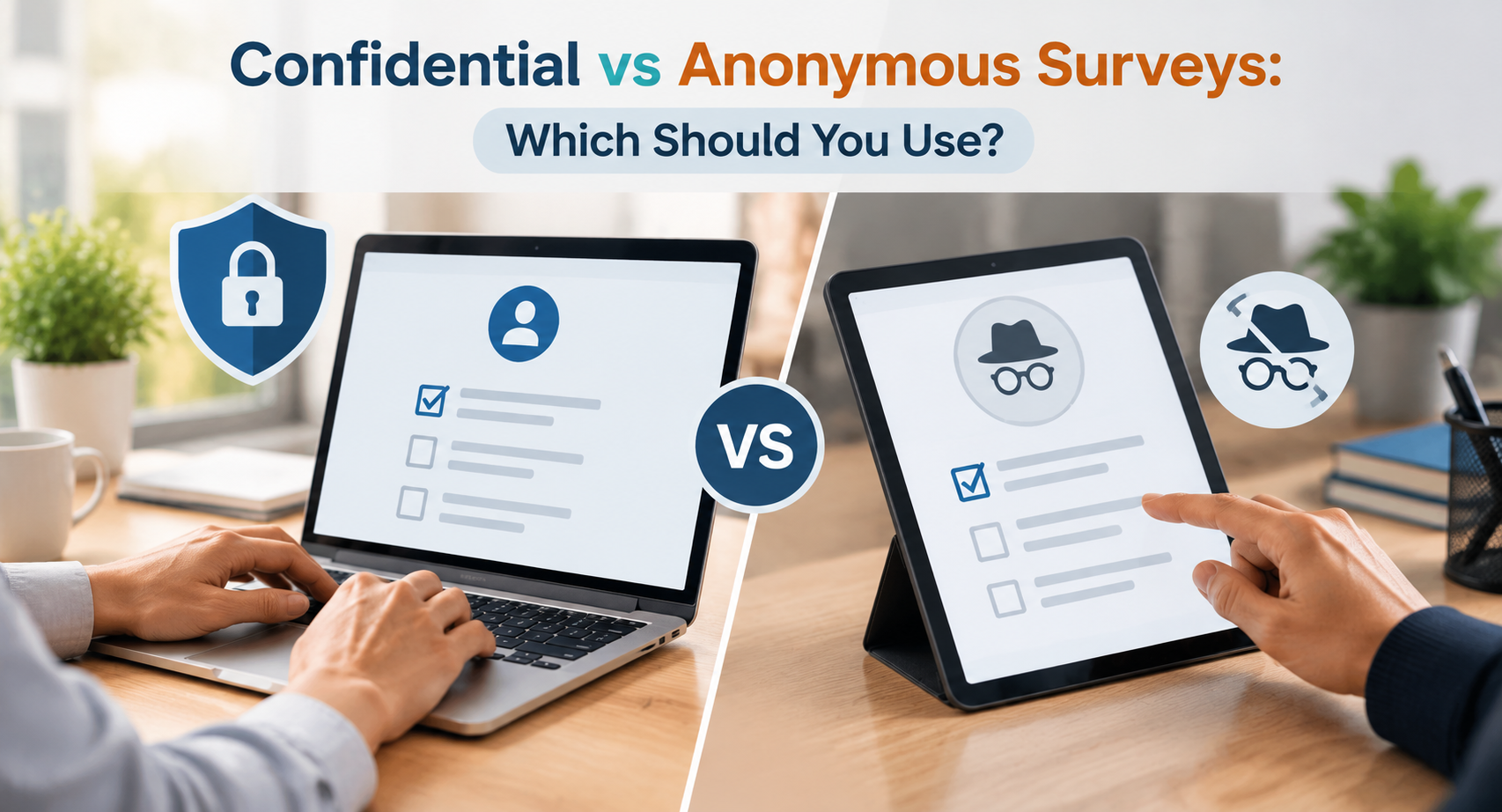 Confidential vs Anonymous Surveys