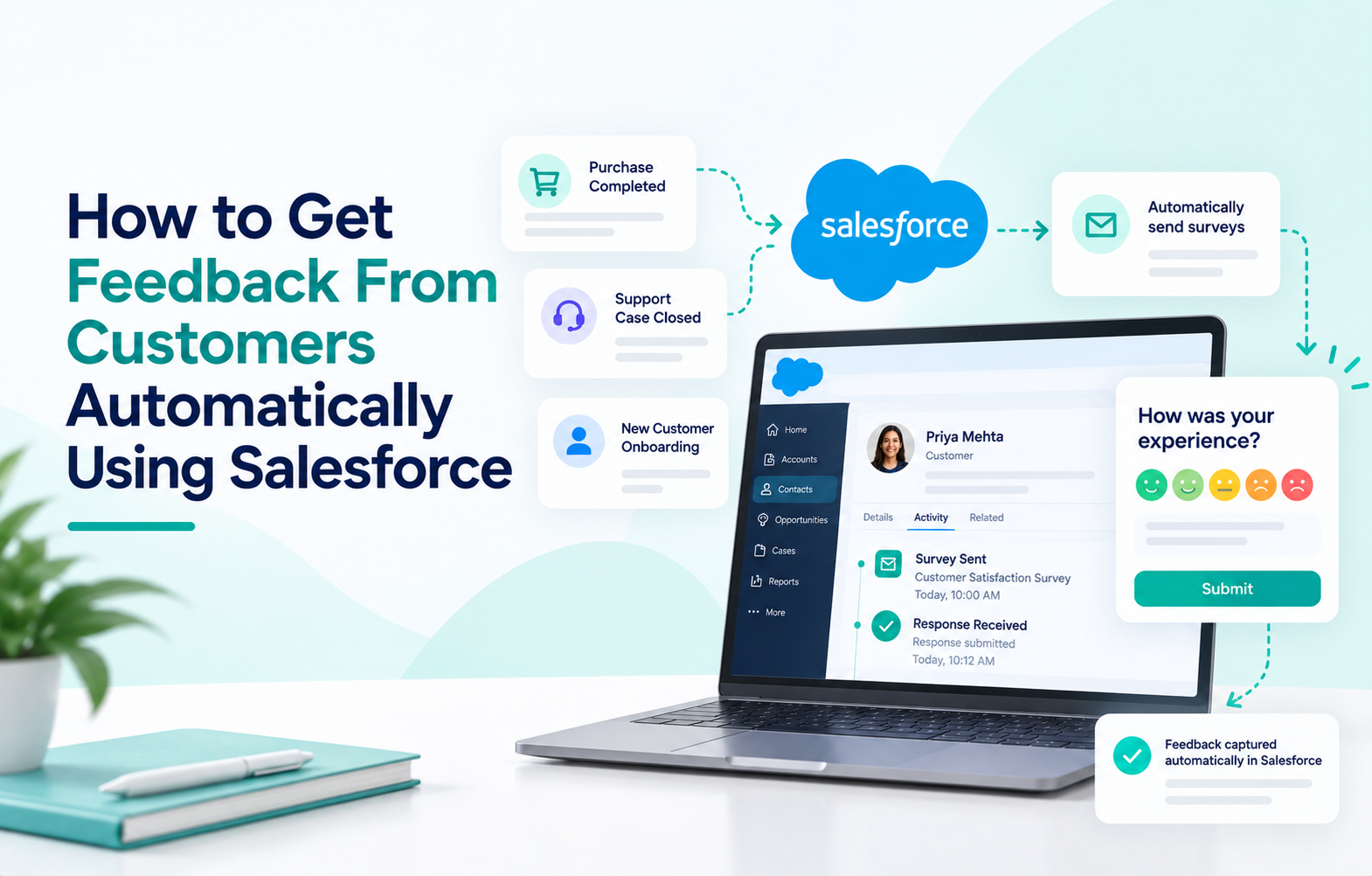 How to Get Feedback From Customers Automatically Using Salesforce